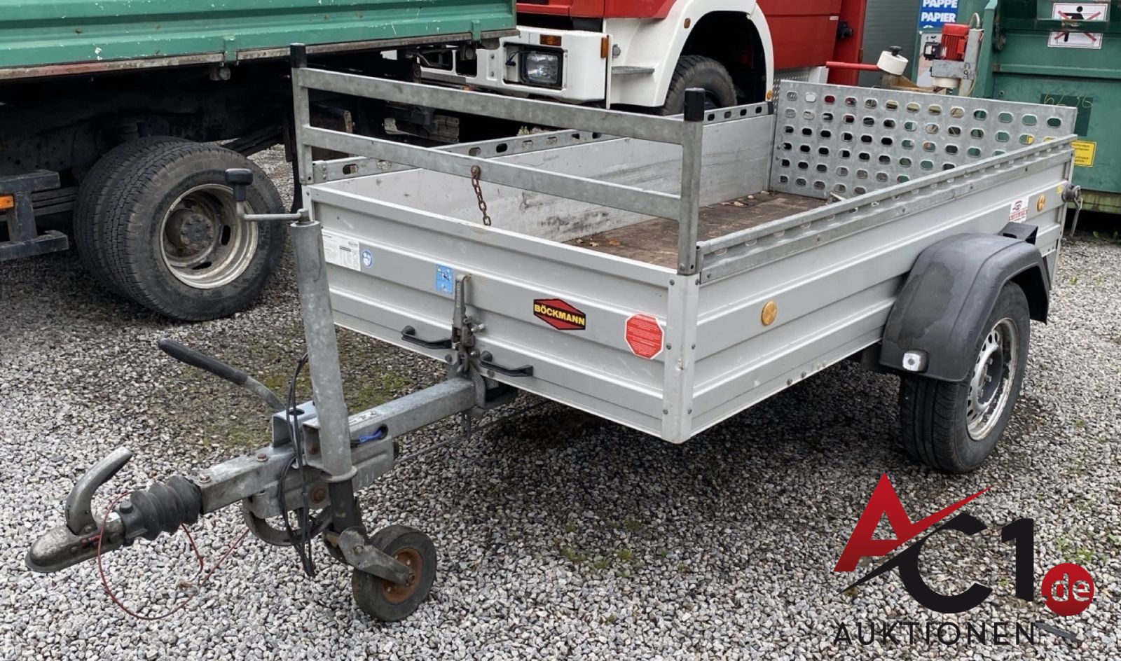 Anhänger Böckmann Typ ABK2513/135 Heckkipper